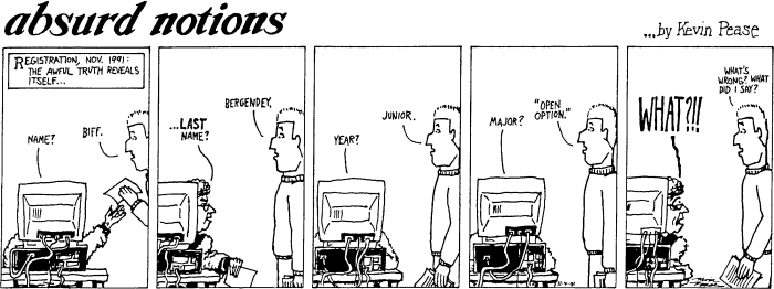 Comic from November 4, 1991