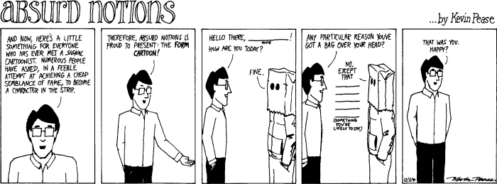 Comic from December 3, 1991